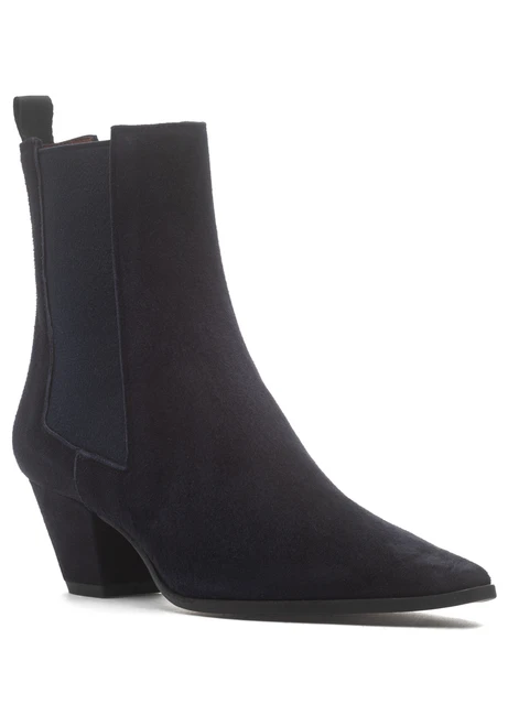 Navy Suede