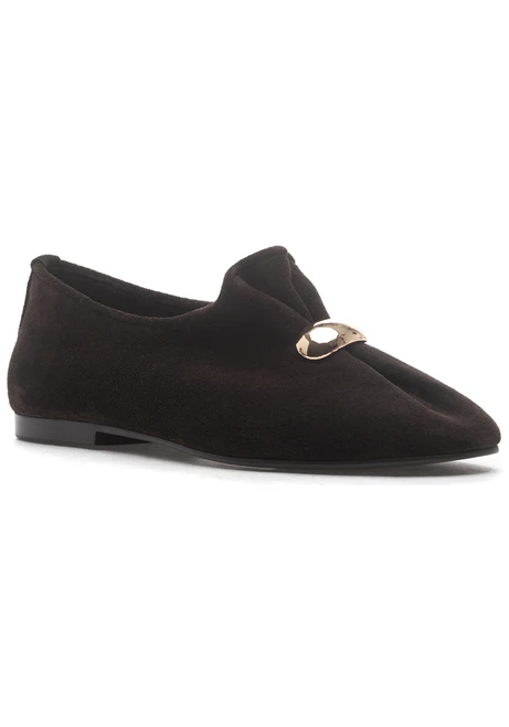 Brown Suede