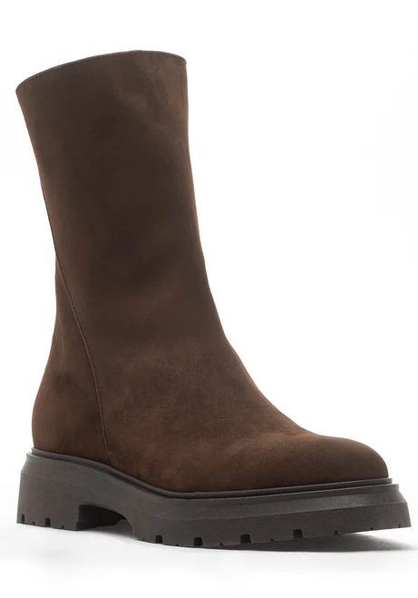Brown Suede