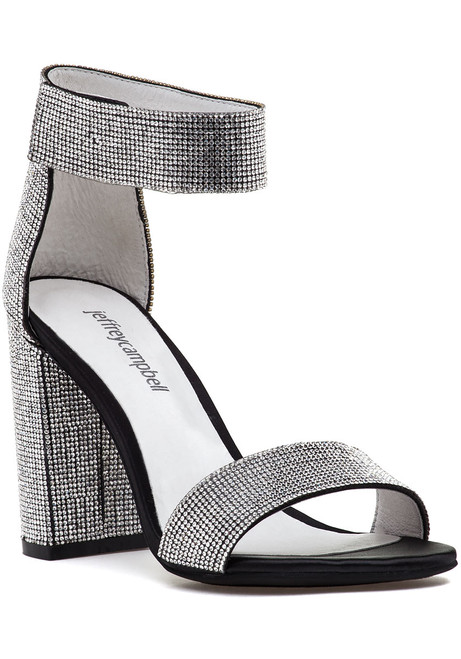 designer silver evening shoes