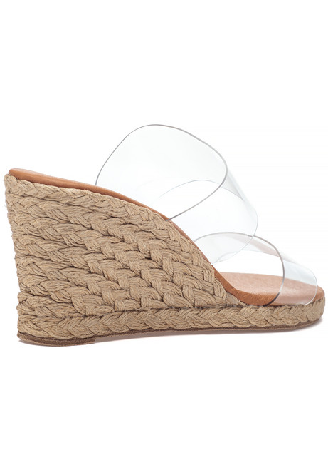 andre assous clear wedge