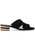 Horus Sandal Black Suede
