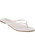 Glosses Flip Flop Marshmallow Patent Leather