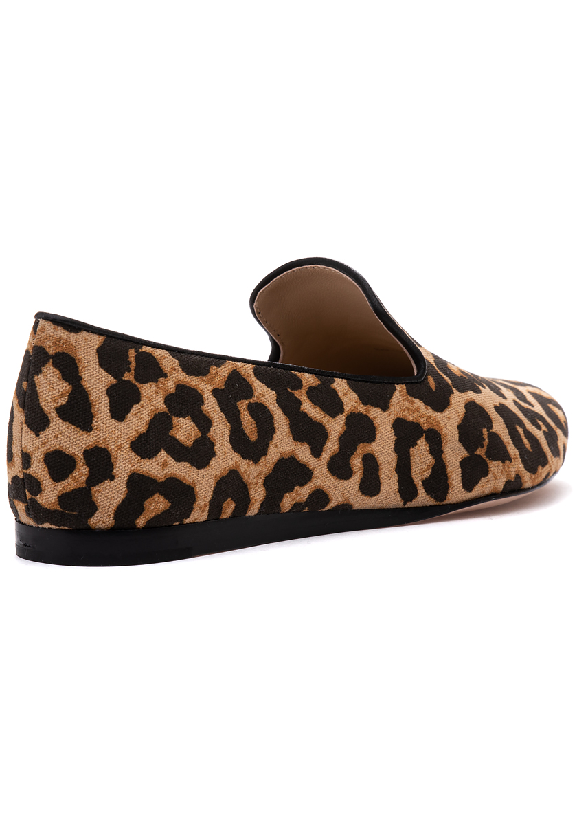 veronica beard griffin loafer leopard