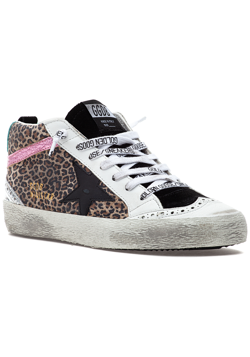 golden goose leopard ice