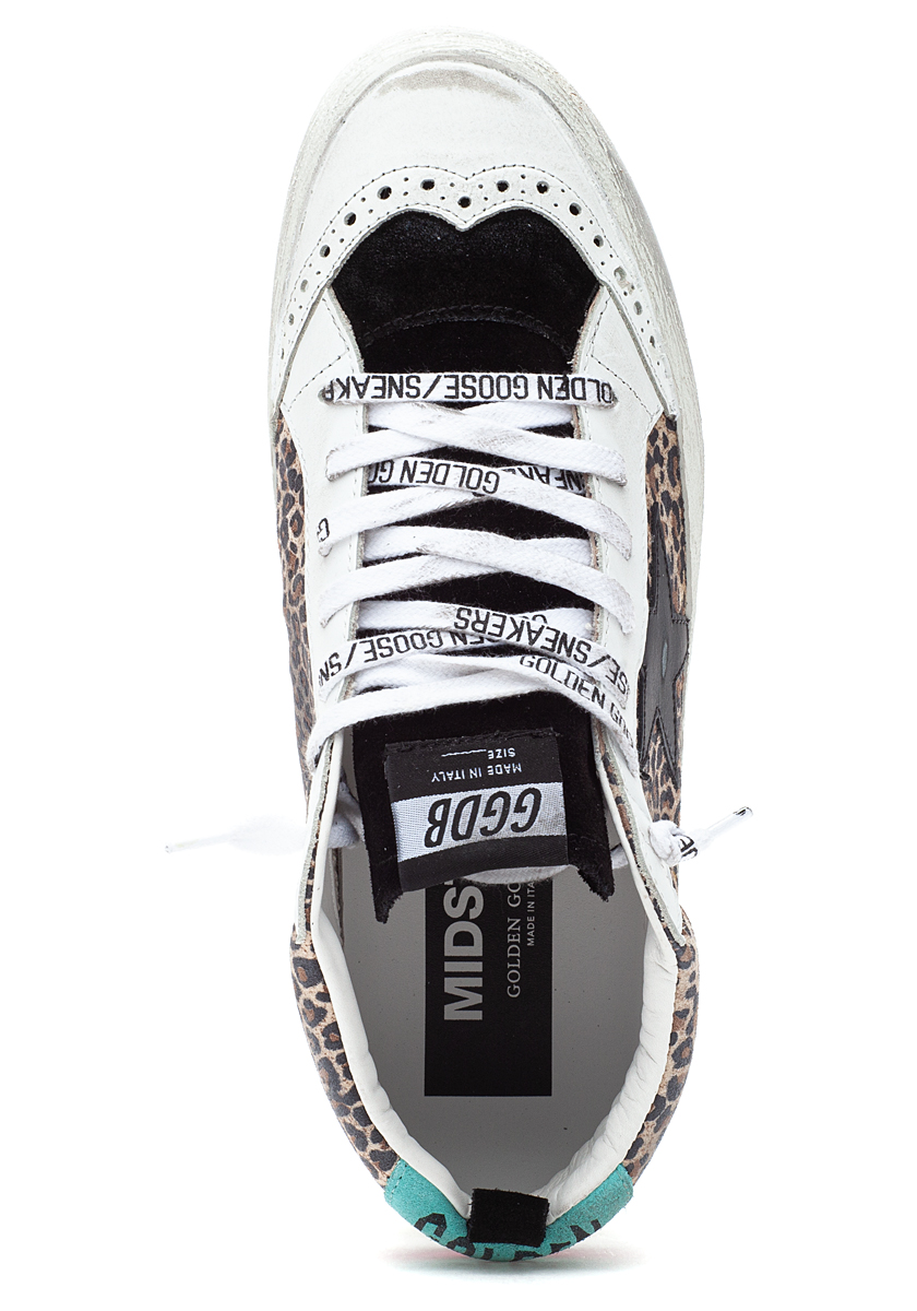 golden goose leopard ice