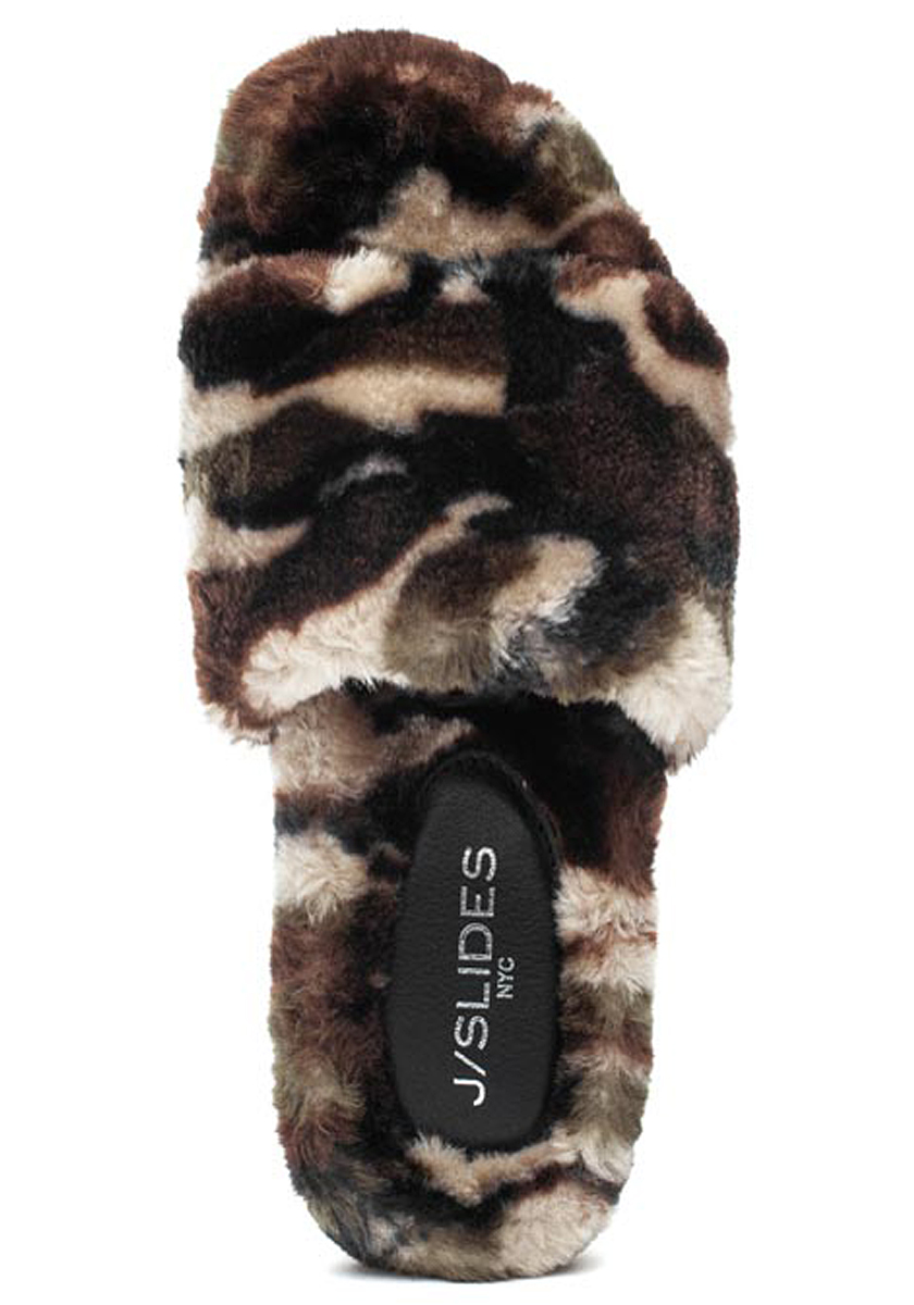 j slides fur slippers CEGICAP