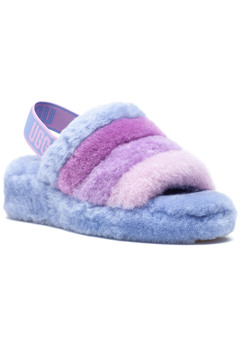 ugg fluff yeah navy multi