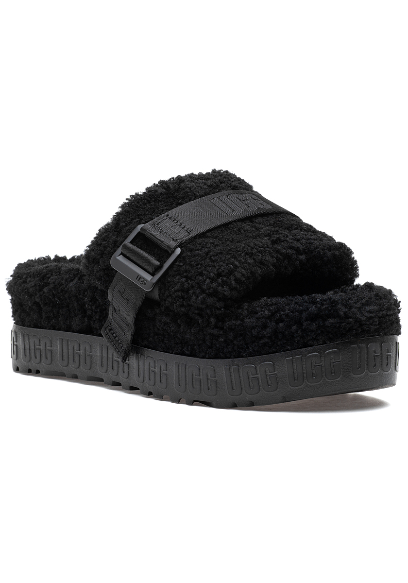 Fluffita Sandal Black