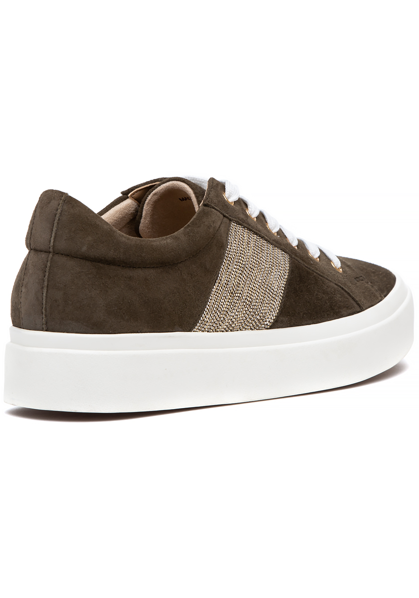 Jildor Yaya Sneaker Khaki Suede