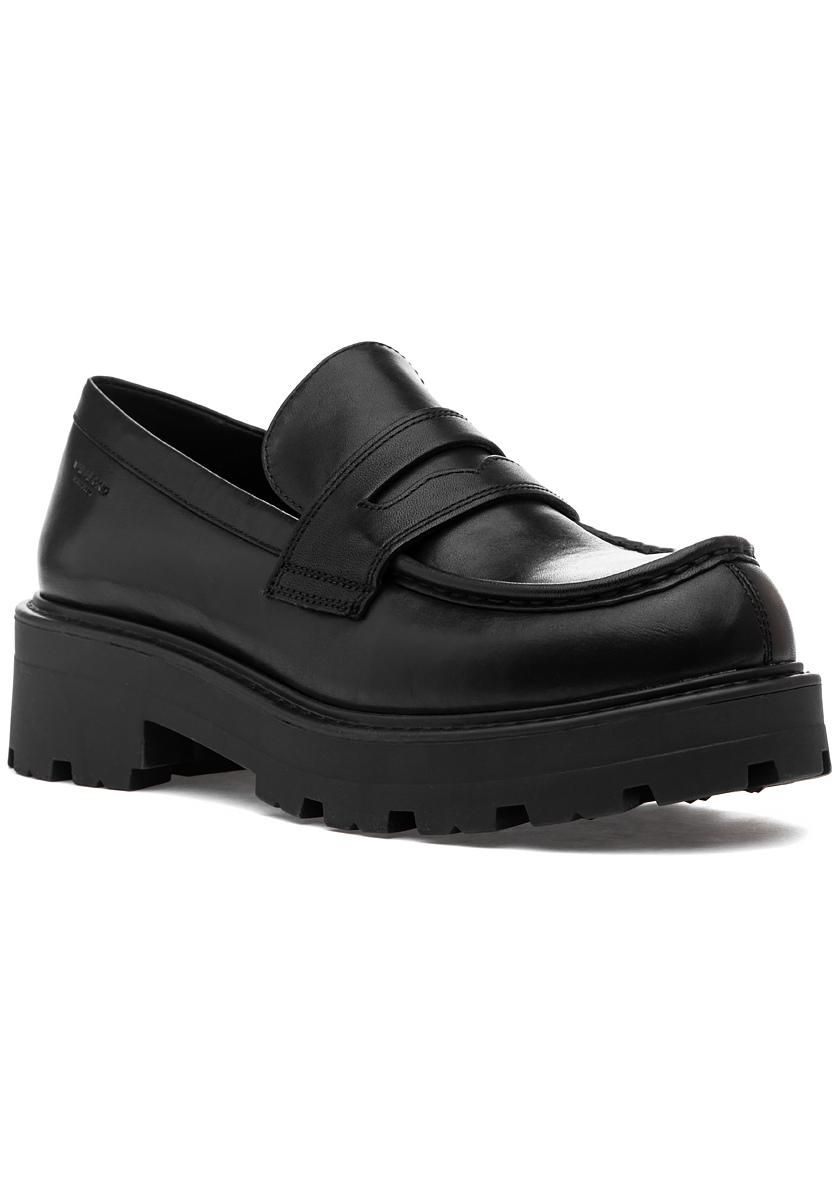 Cosmo Loafer Black Leather - Jildor Shoes