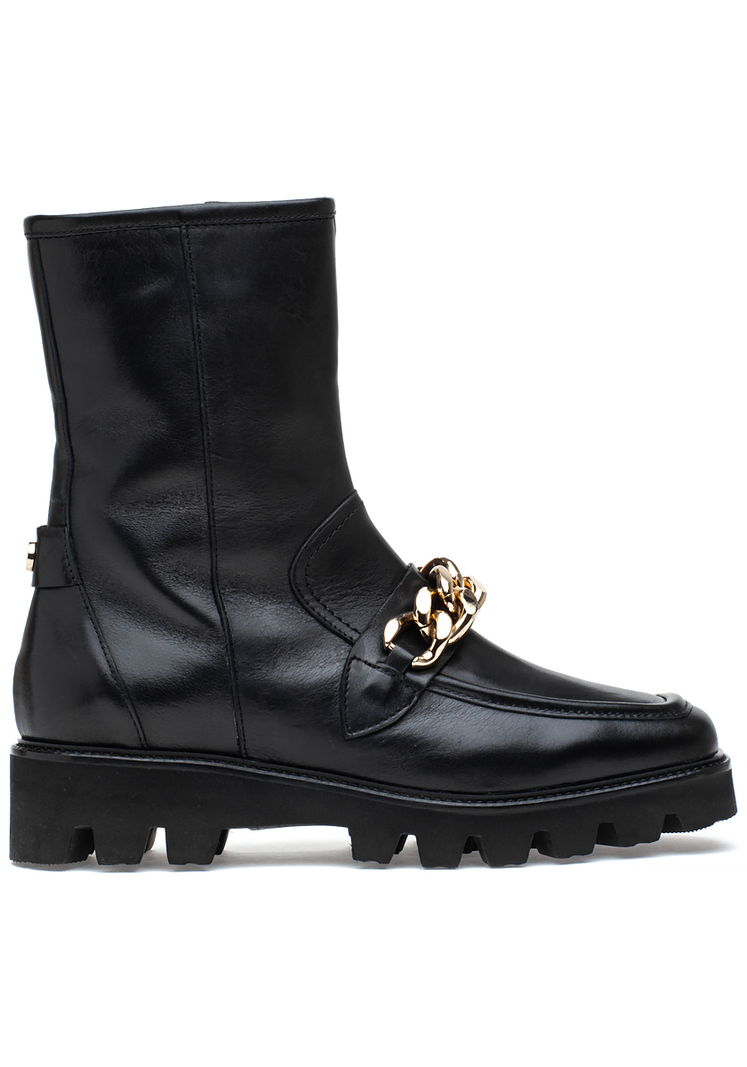 275 Central Mac Boot Black Leather