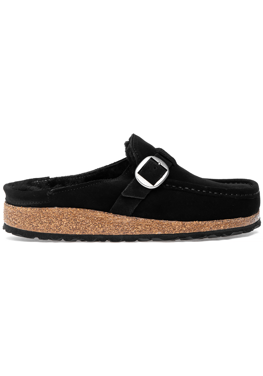 Birkenstock Buckley Shearling Clog Black