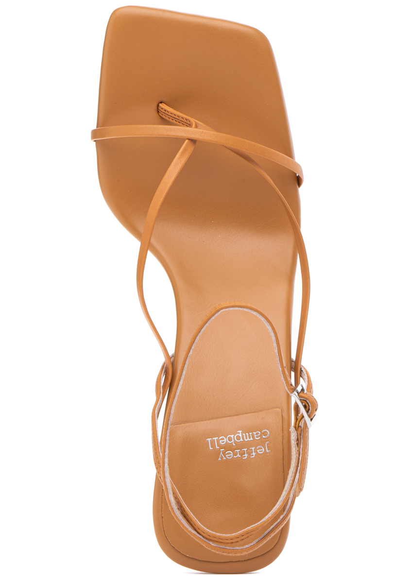 Jeffrey Campbell Fluxx Sandal Nude Leather