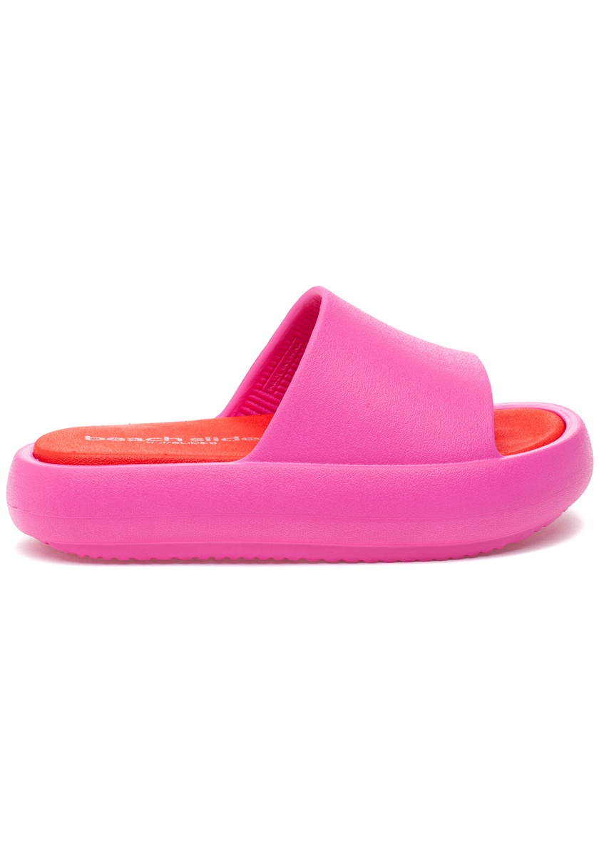 Beach Slides Squish Sandal Fuchsia/Red EVA