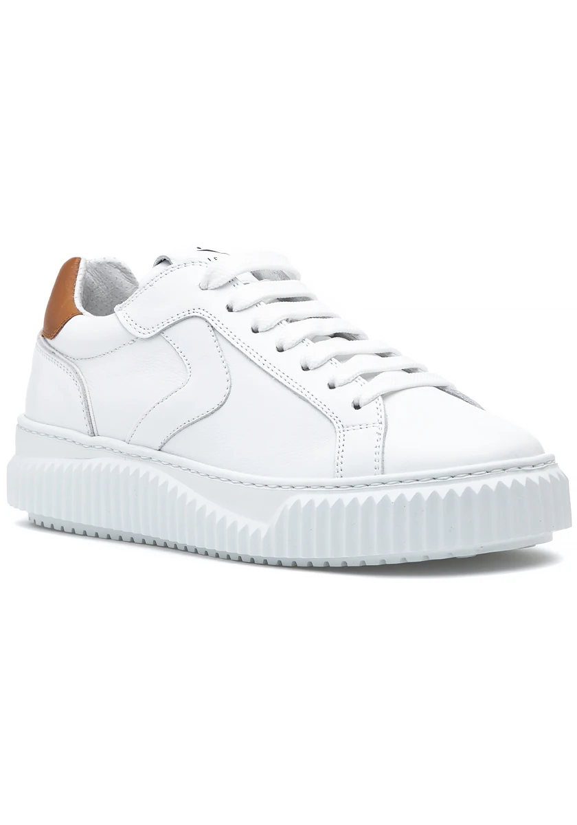 Voile Blanche Lipari Sneaker White Leather
