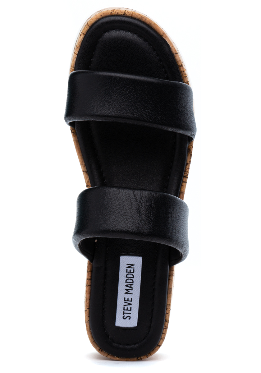 Defuse Sandal Black Leather