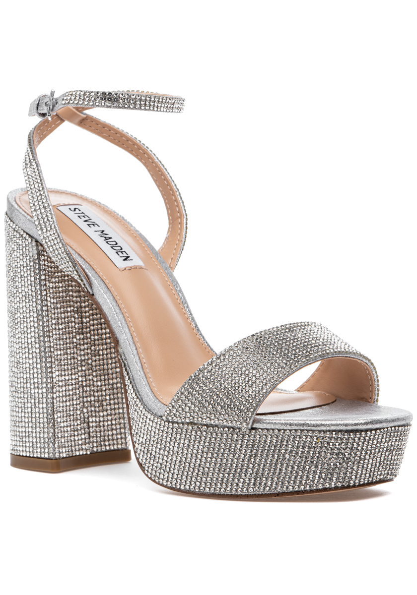 Steve Madden Lessa Sandal Rhinestones
