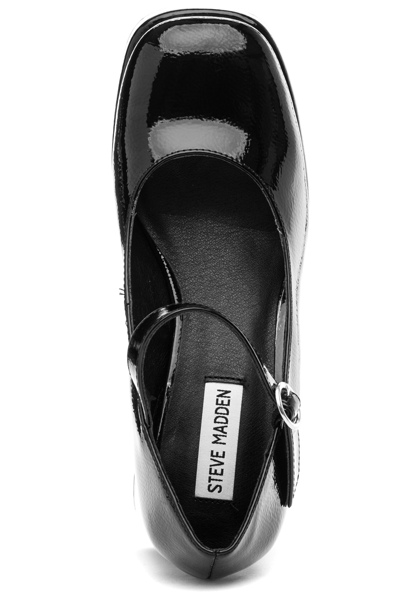 Steve Madden Mingle Pump Black Patent