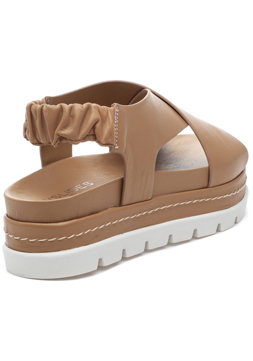 J/Slides Resa Sandal Nude Leather