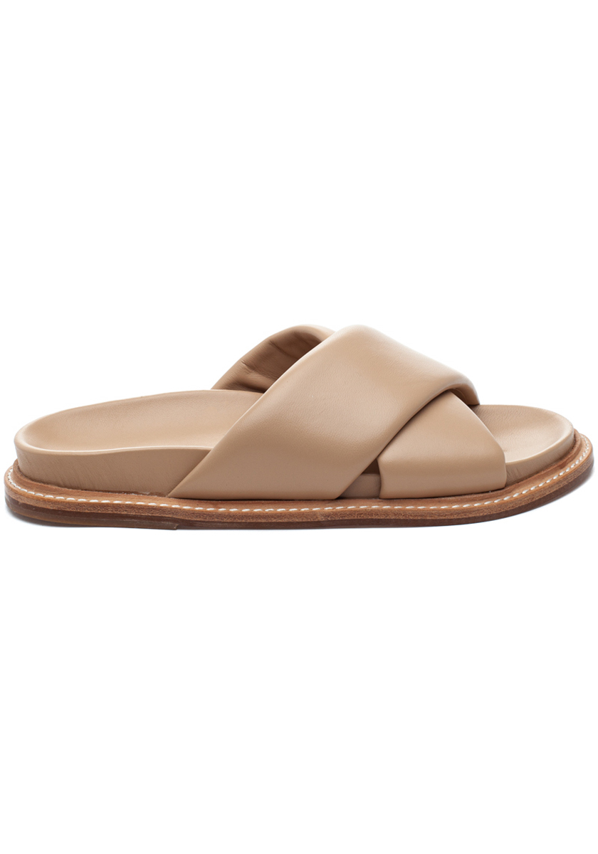 Roland Sandal Sand Leather