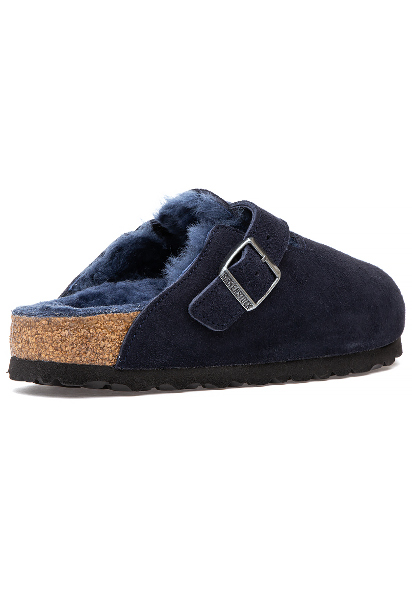 Boston Shearling Clog Midnight