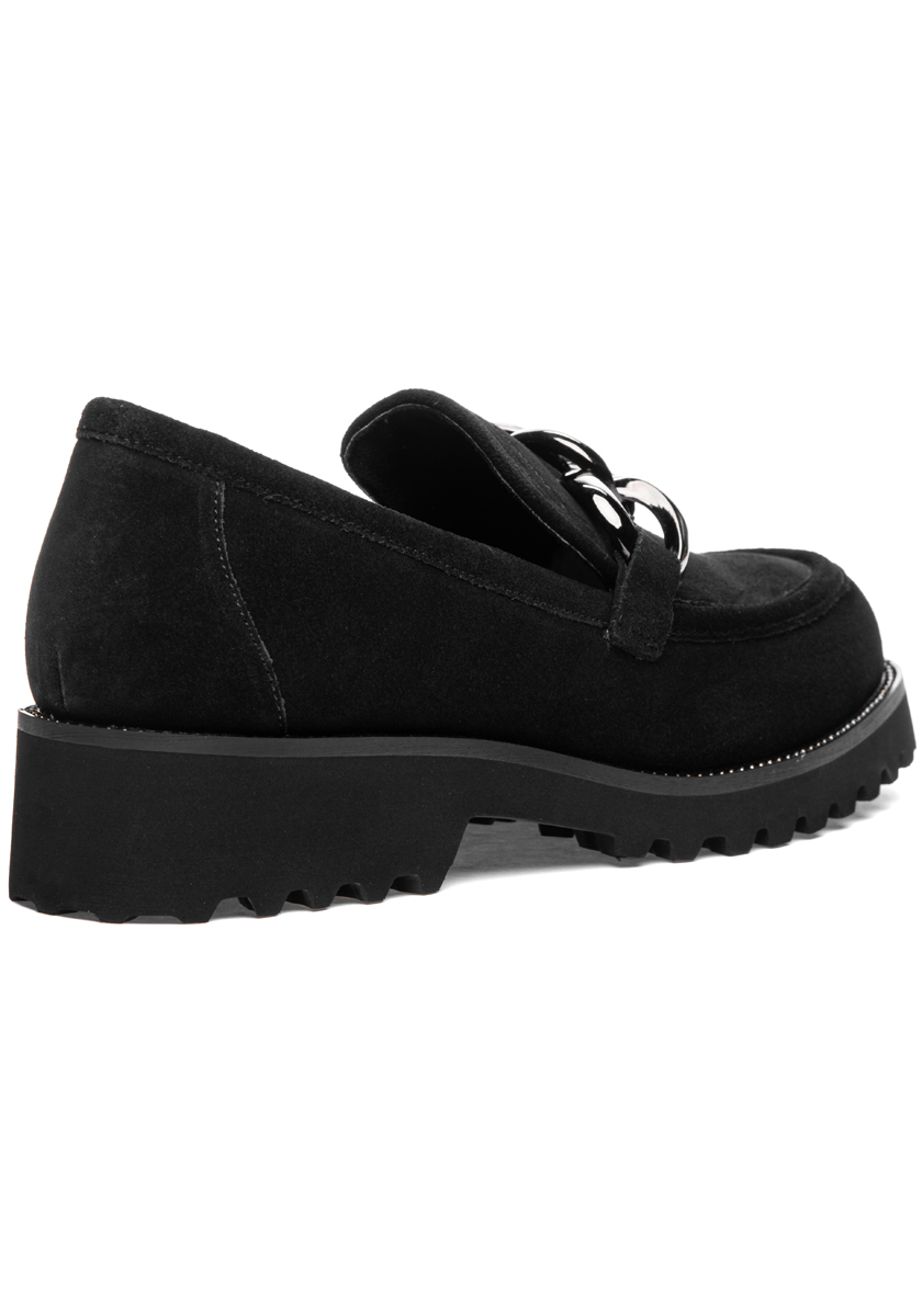 Jildor Zenka Loafer Black Suede