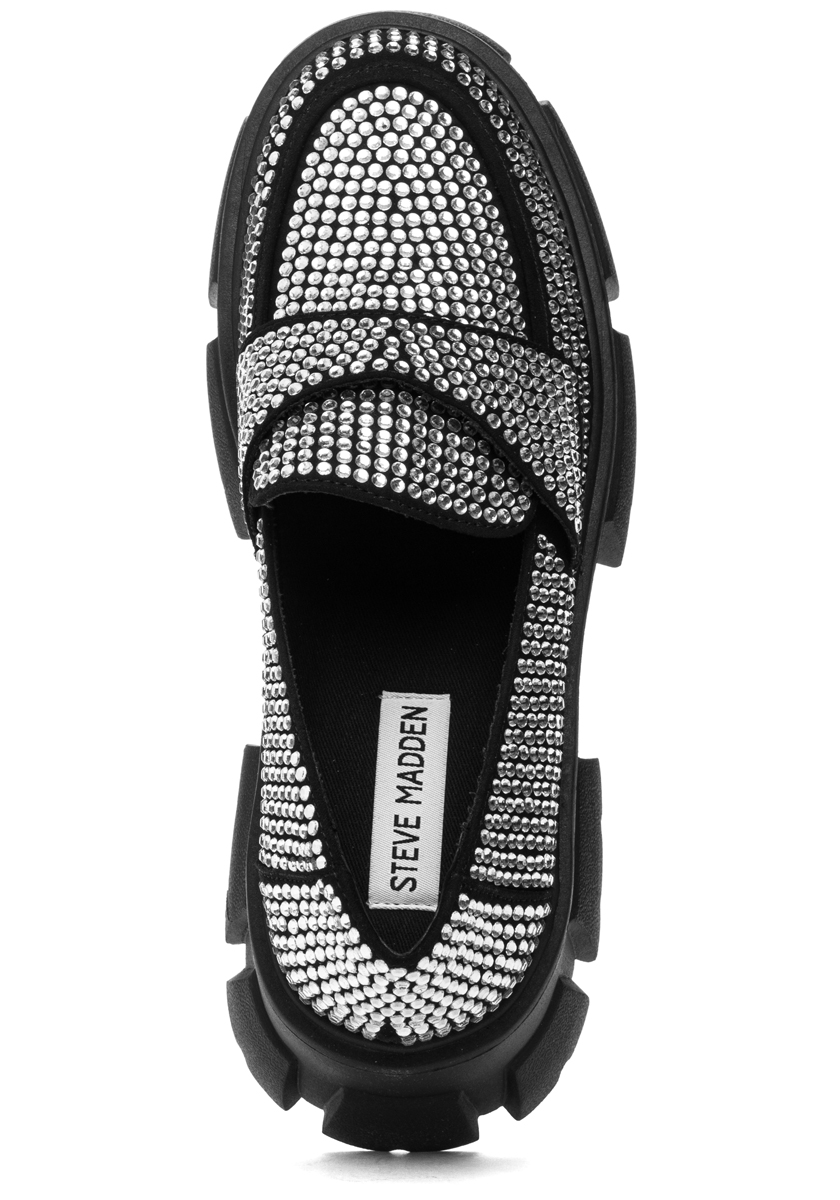 Steve Madden Trifecta-R Loafer Rhinestones