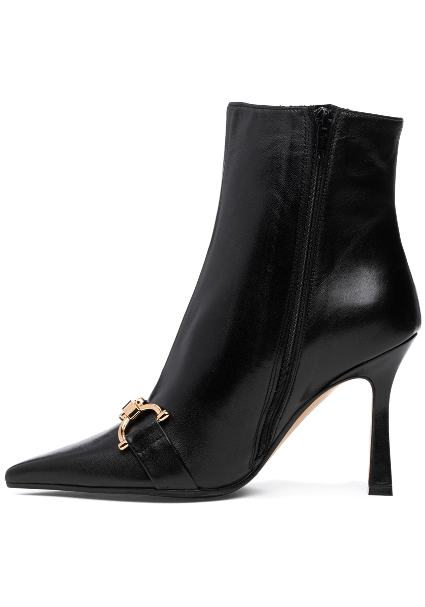 275 Central Franki Boot Black Leather