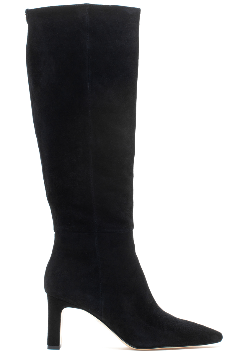 Sylvia Boot Black Suede