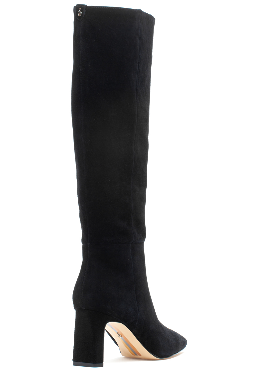 Sylvia Boot Black Suede