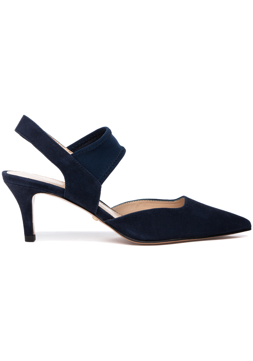 Pelle Moda Keris Pump Midnight Suede