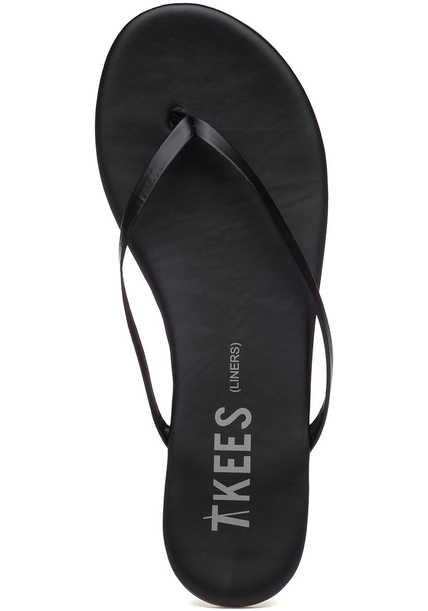 Tkees Liners Flip Flop Sable Leather