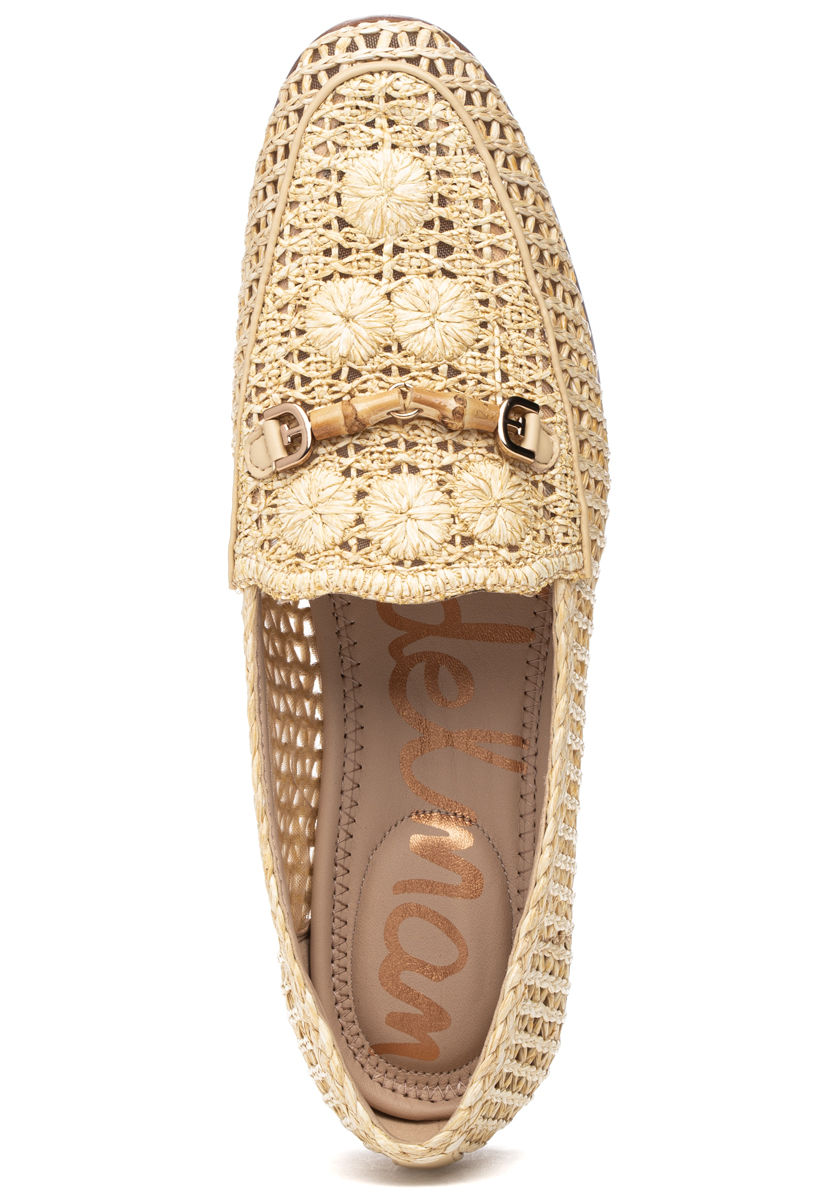 Sam Edelman Lowell Loafer Natural Raffia