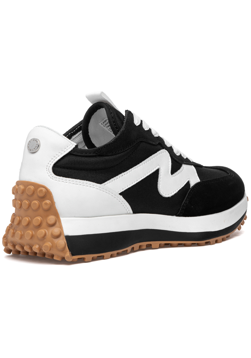 Steve Madden Campo Sneaker Black/White