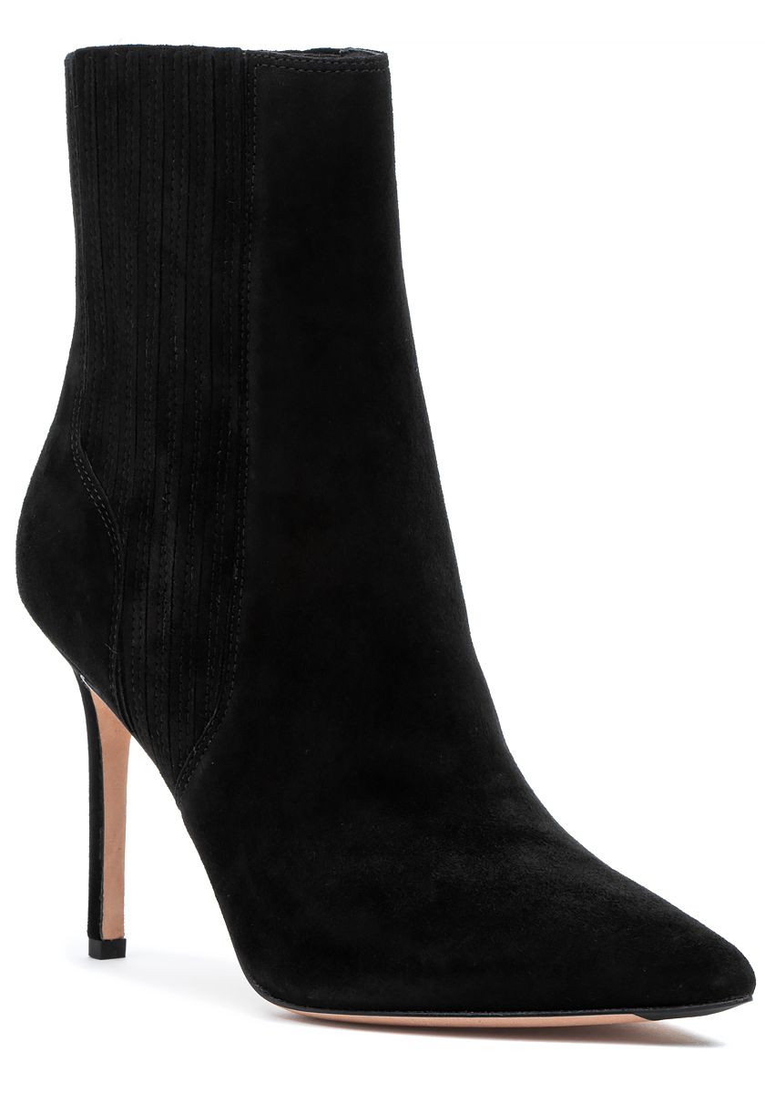 Veronica Beard Lisa Boot Black Suede