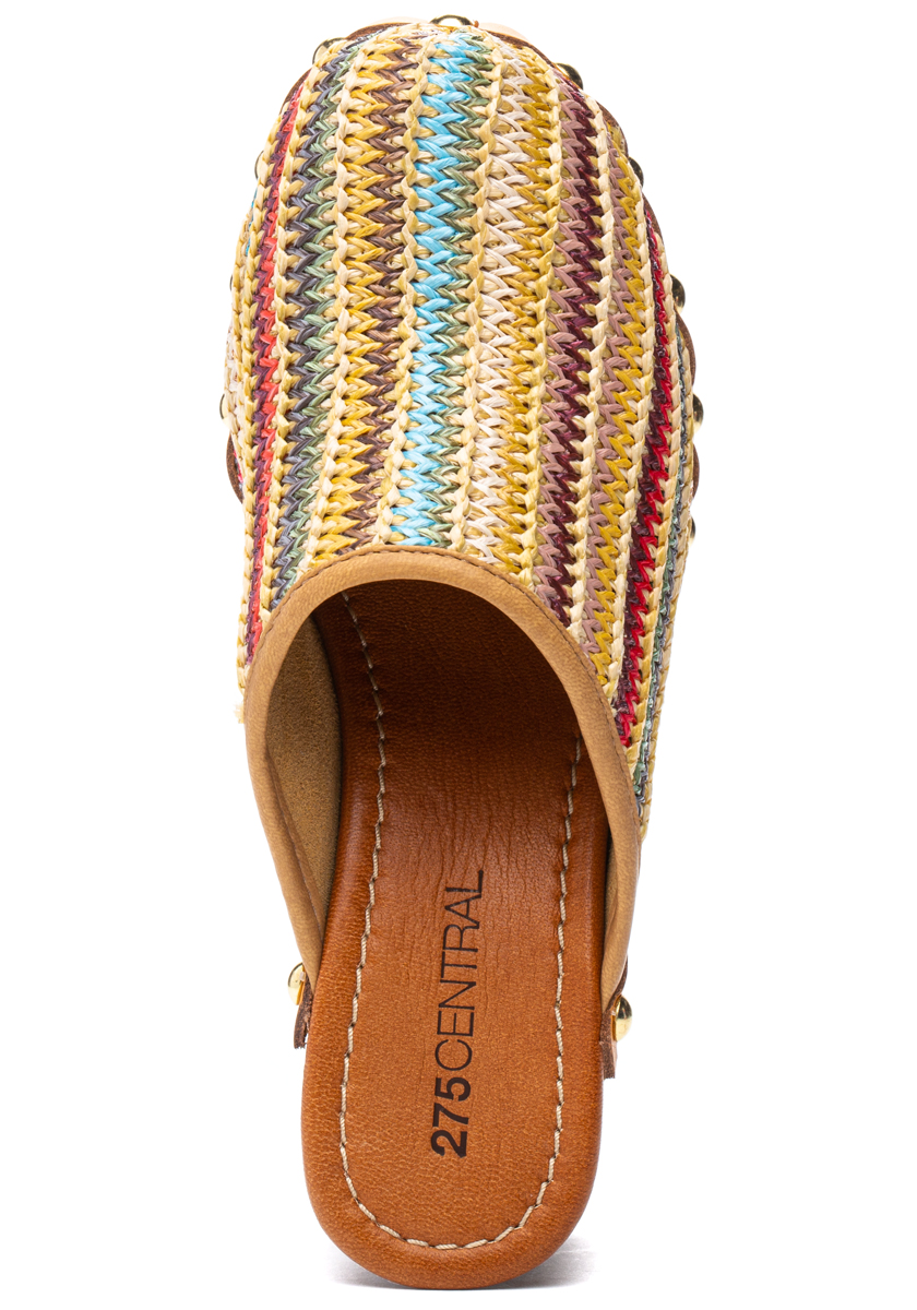 【PORTERNA】Rojeon soup mules ROANN | Platform Metal Chain Mules – LINEA Paolo Shoes