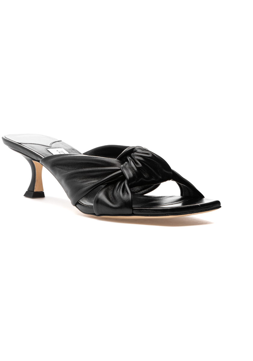 Jimmy Choo Avenue 50 Sandal Black Leather
