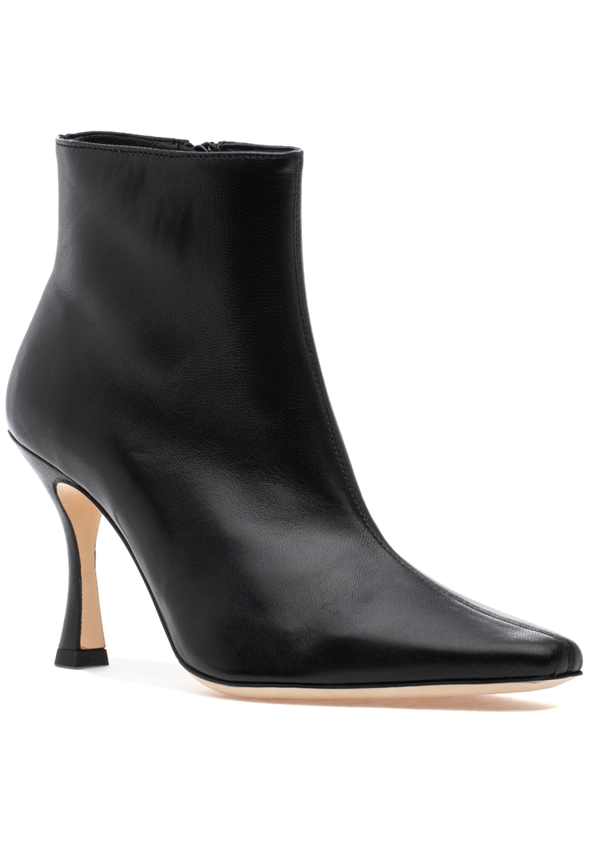 Staud Cami Ankle Boot Black Leather