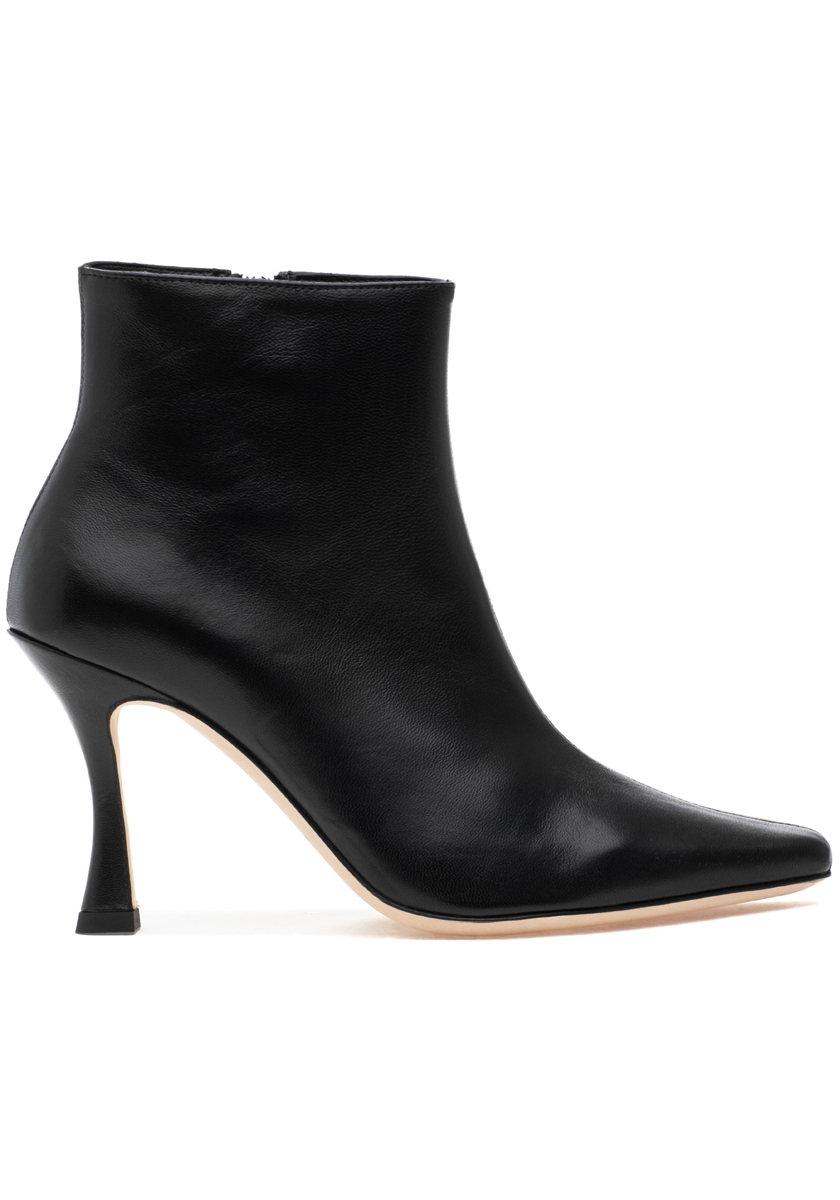 Staud Cami Ankle Boot Black Leather