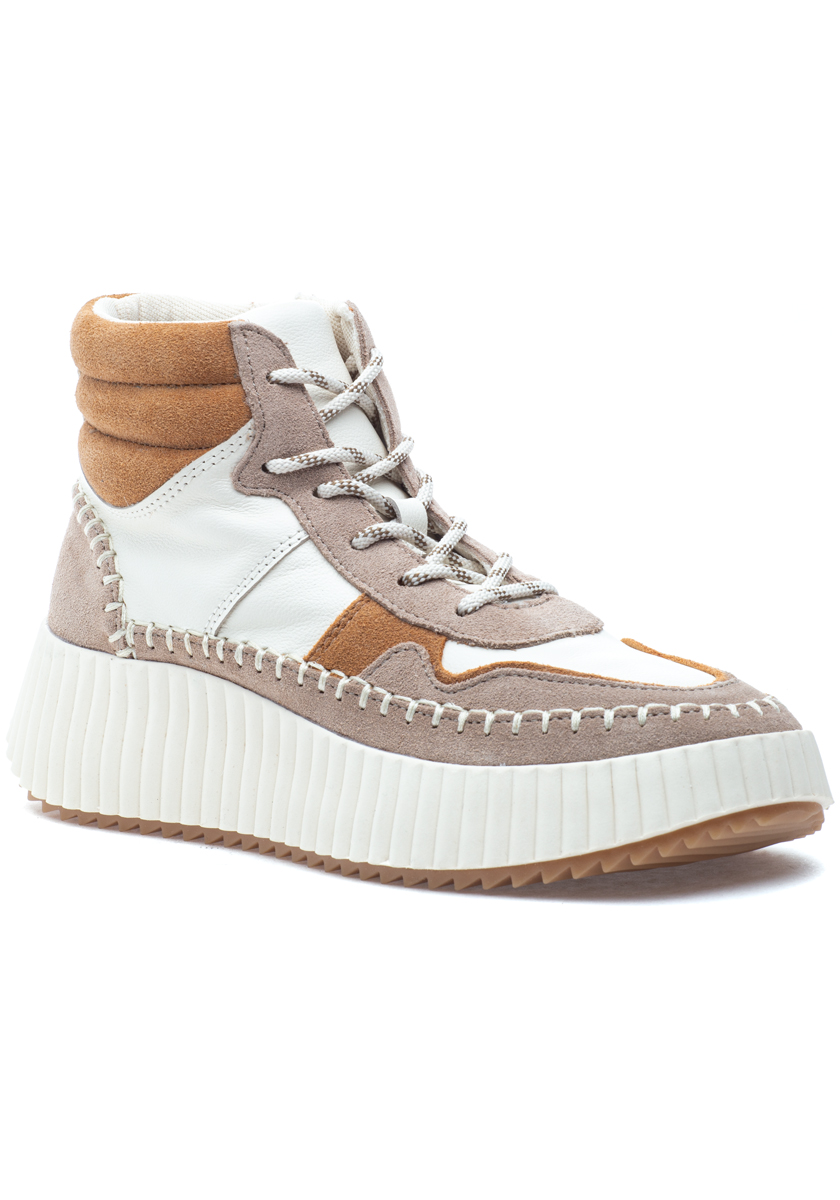 Dolce Vita Daley Sneaker Taupe Multi Suede