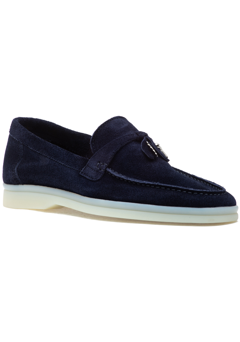 275 Central Fischer Loafer Navy Suede