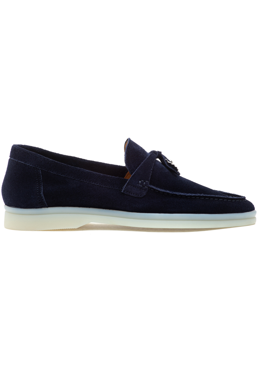 275 Central Fischer Loafer Navy Suede