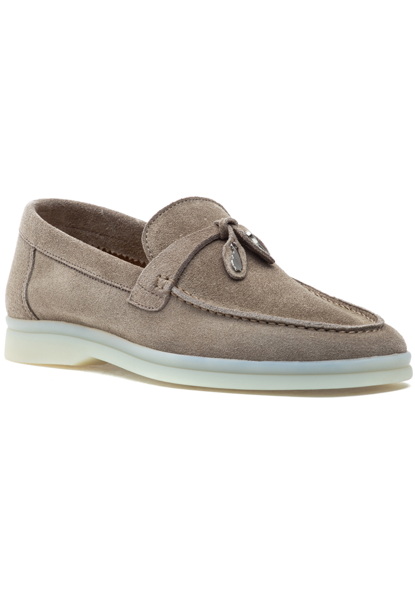 275 Central Fischer Loafer Taupe Suede