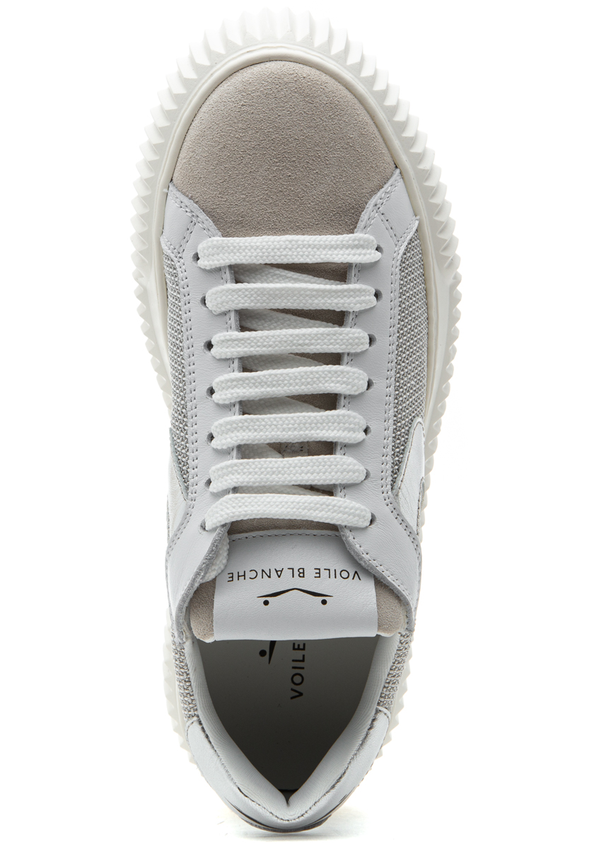 送料関税込【VOILE BLANCHE】25年 春夏 LIPARI スニーカー Voile Blanche Lipari Sneaker Cream-White
