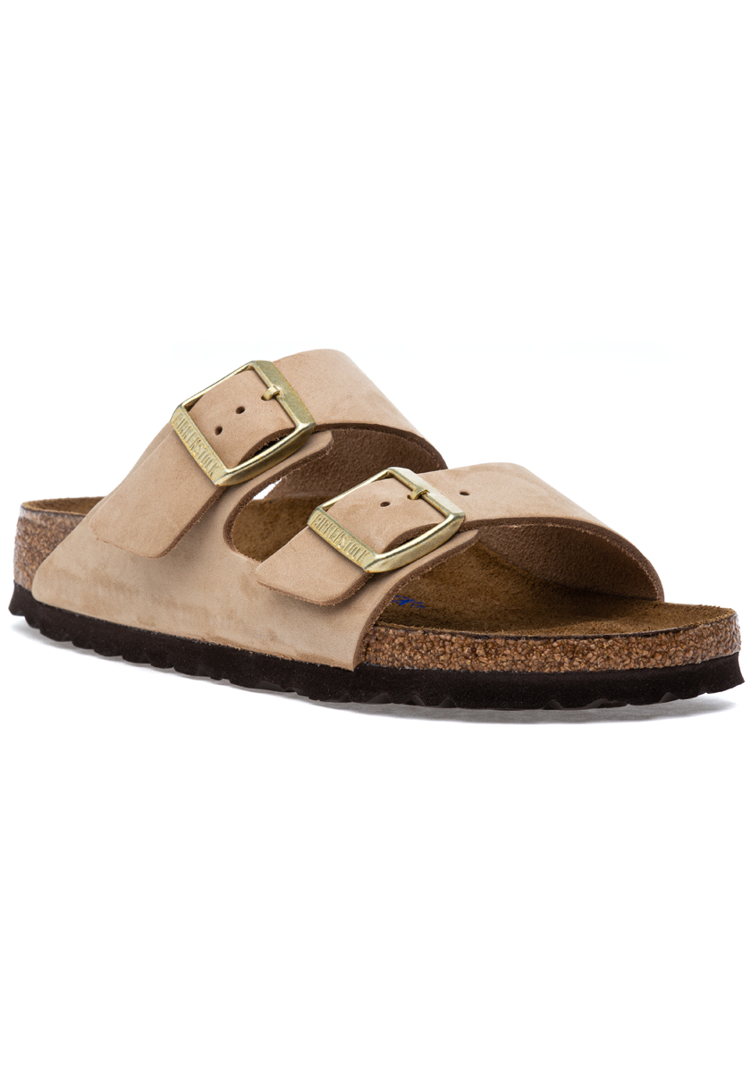 Birkenstock Arizona Soft Footbed Sandal Sandcastle Nubuck