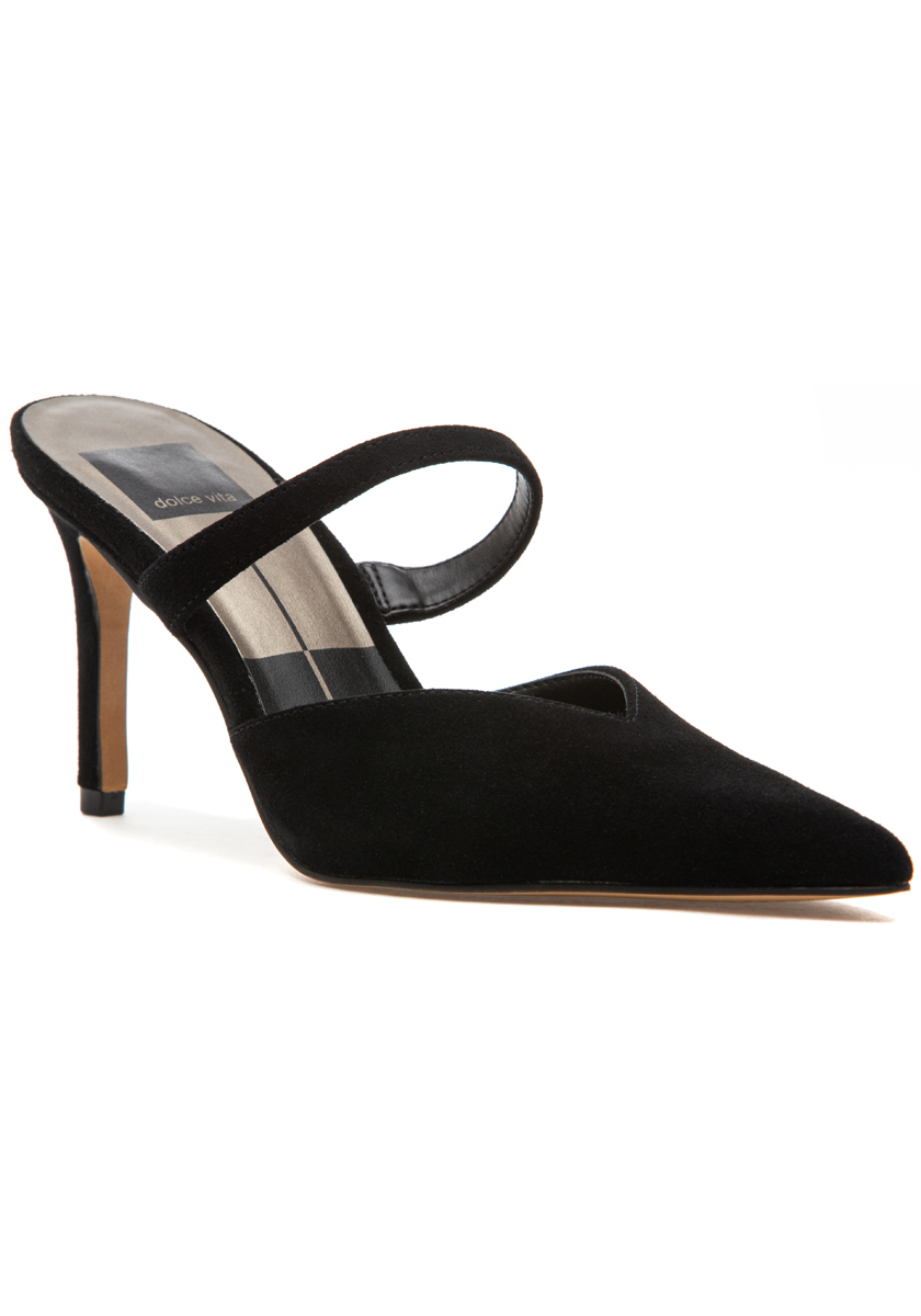 Dolce Vita Kanika Mule Pump Onyx Suede