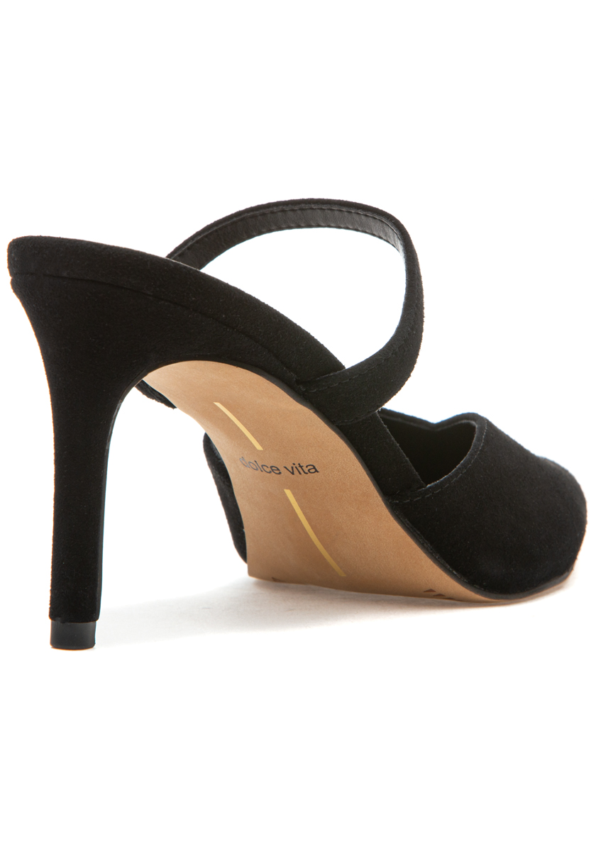 Dolce Vita Kanika Mule Pump Onyx Suede