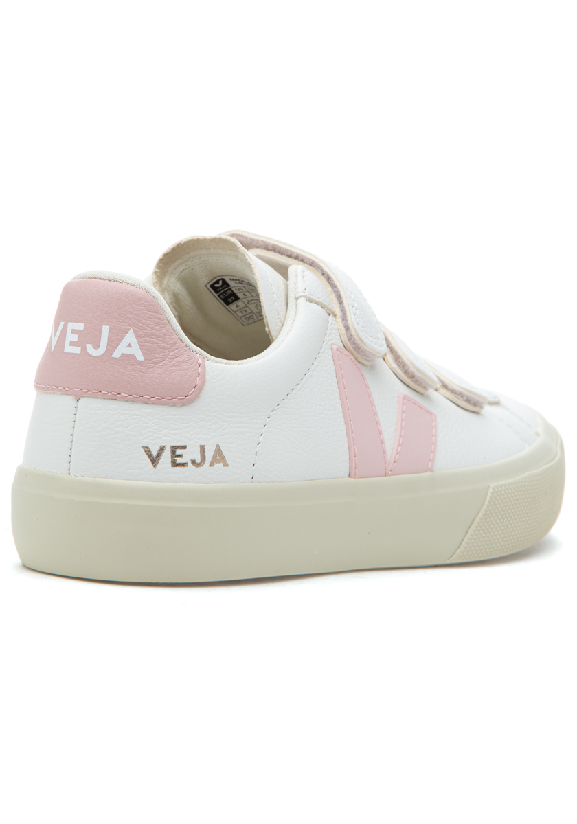 VEJA★RECIFE LOGO★ベルクロ★EXTRA WHITE/PETALE Veja Recife Sneaker Extra White/Platine