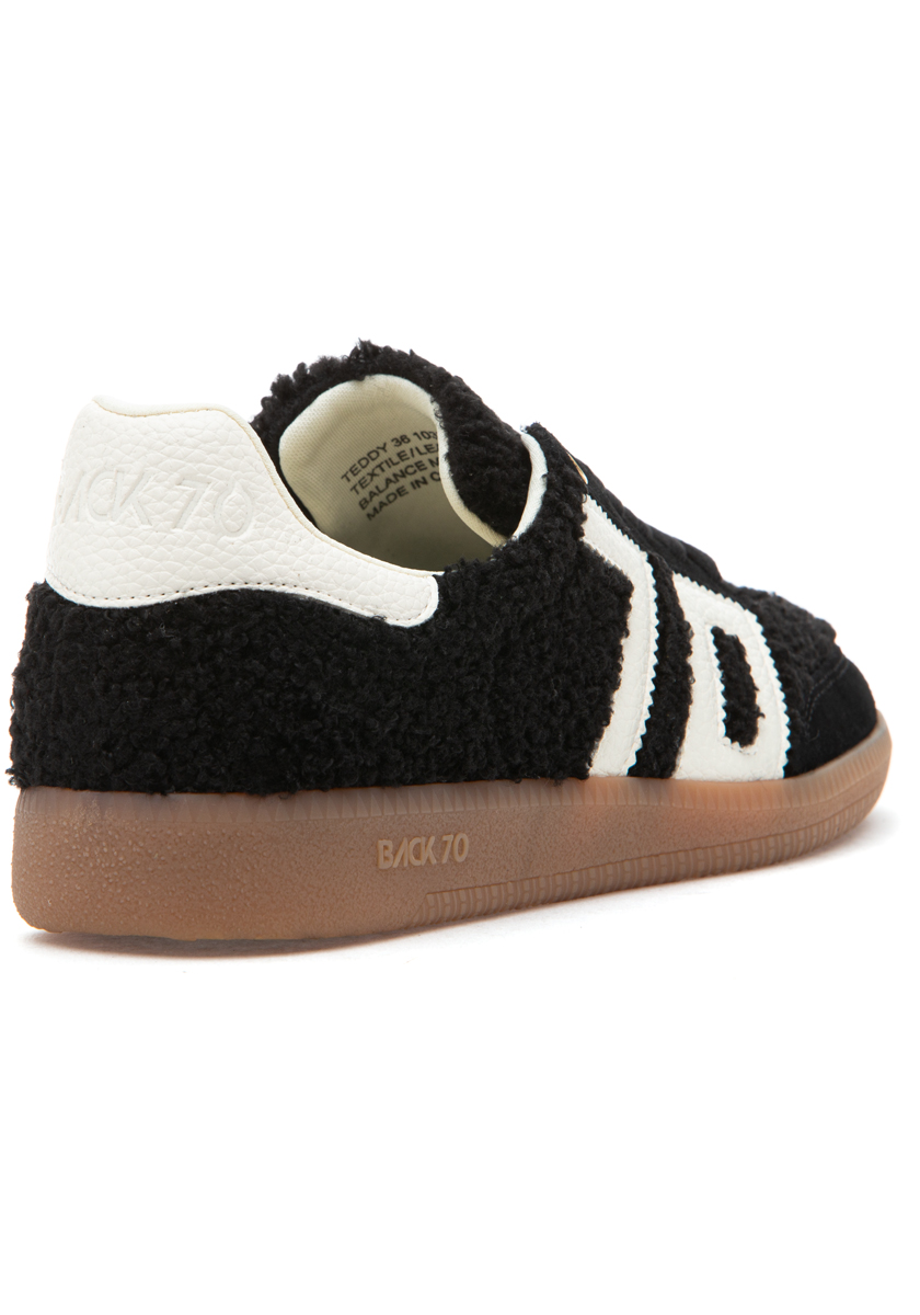 Teddy&Bear TEDDY in BLACK WHITE Sneakers - J. Cole Shoes